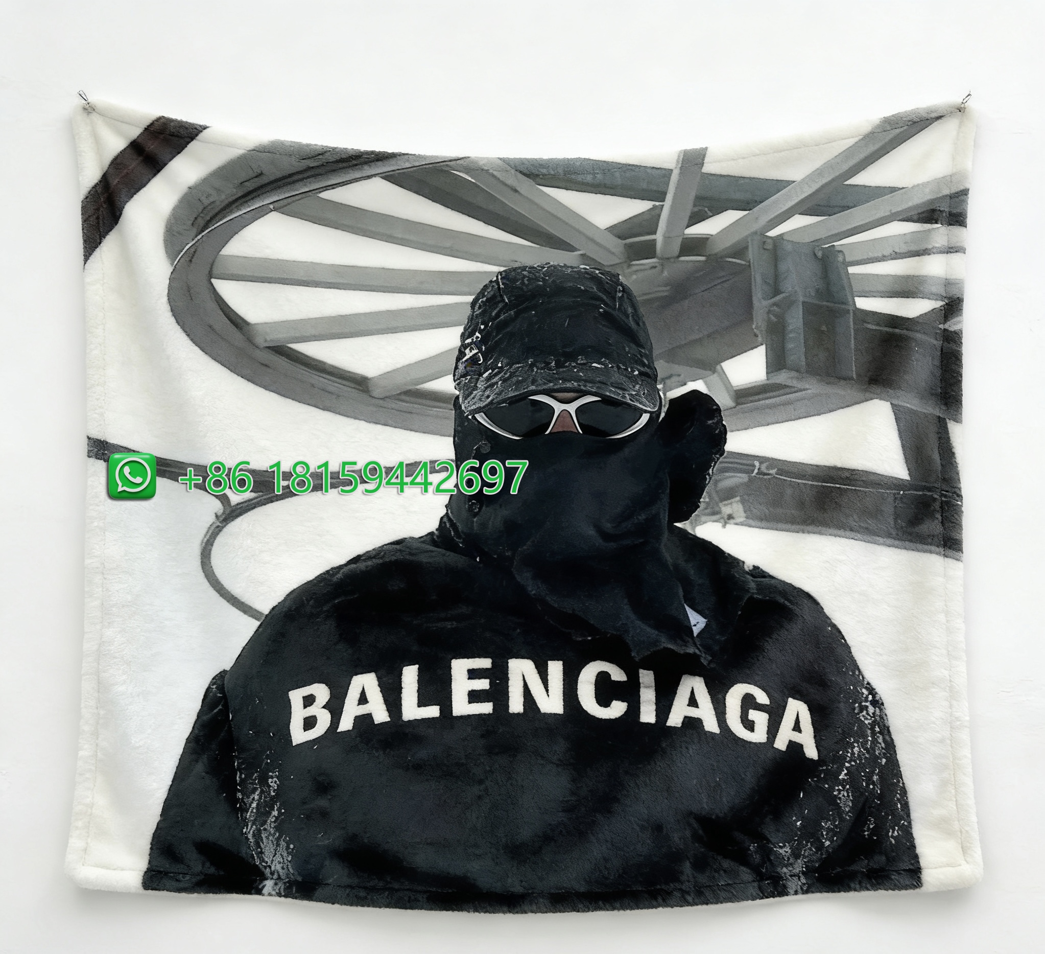 Balenciaga Throw Blankets